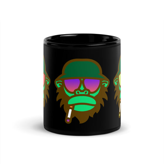 Black Glossy Mug