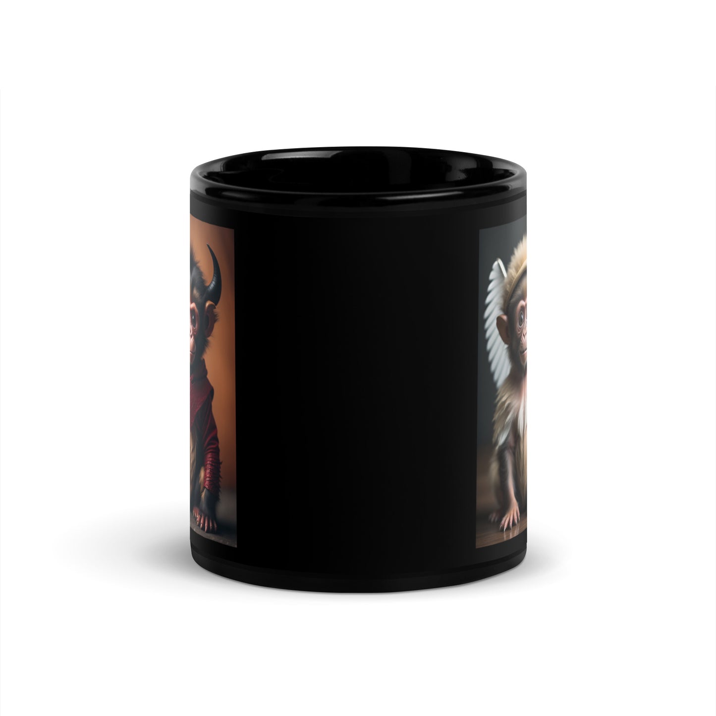 Black Glossy Mug