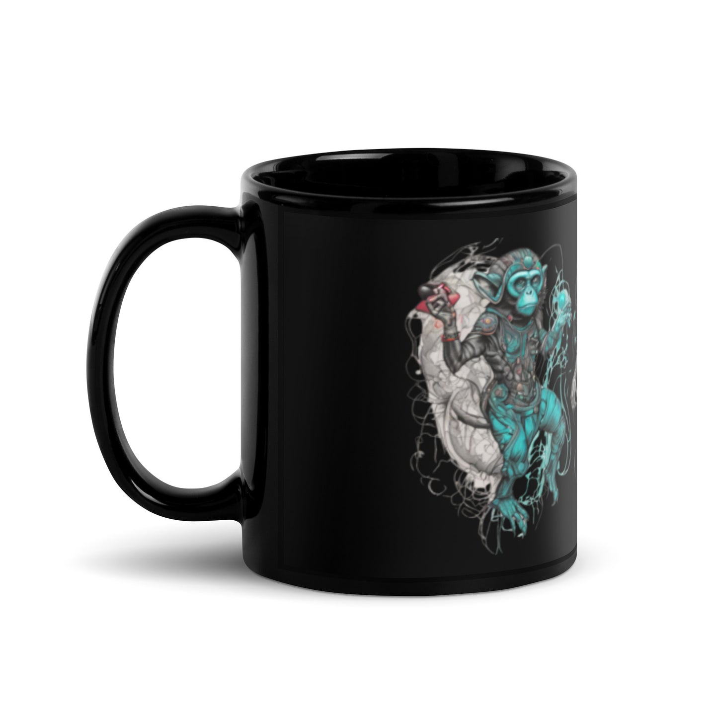 Black Glossy Mug