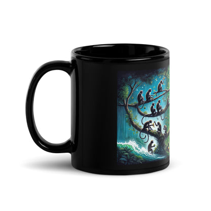 Black Glossy Mug