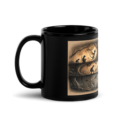 Black Glossy Mug