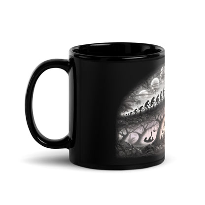 Black Glossy Mug