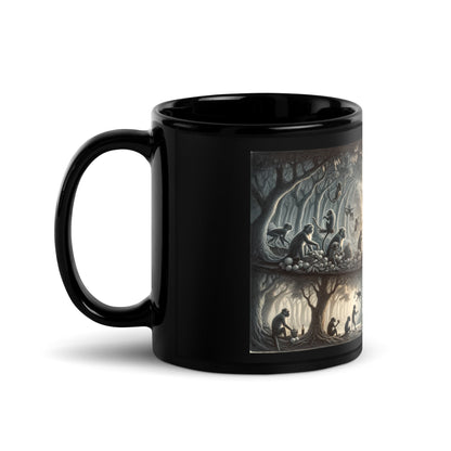 Black Glossy Mug