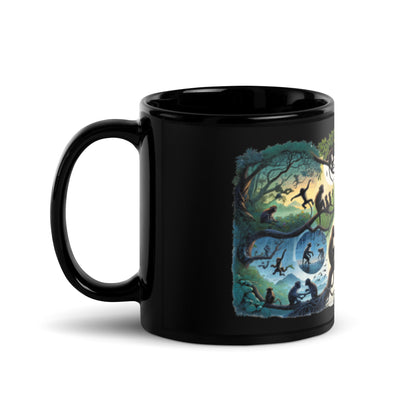 Black Glossy Mug