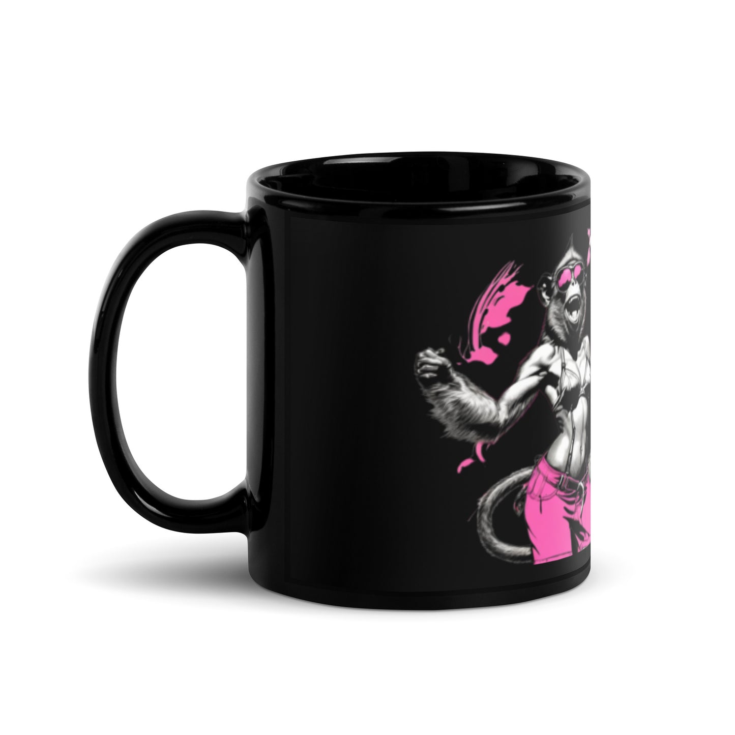 Black Glossy Mug