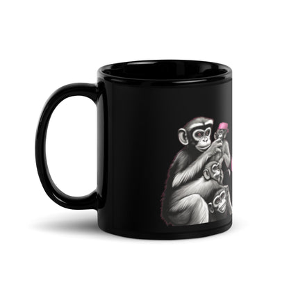 Black Glossy Mug