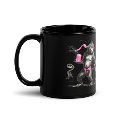 Black Glossy Mug