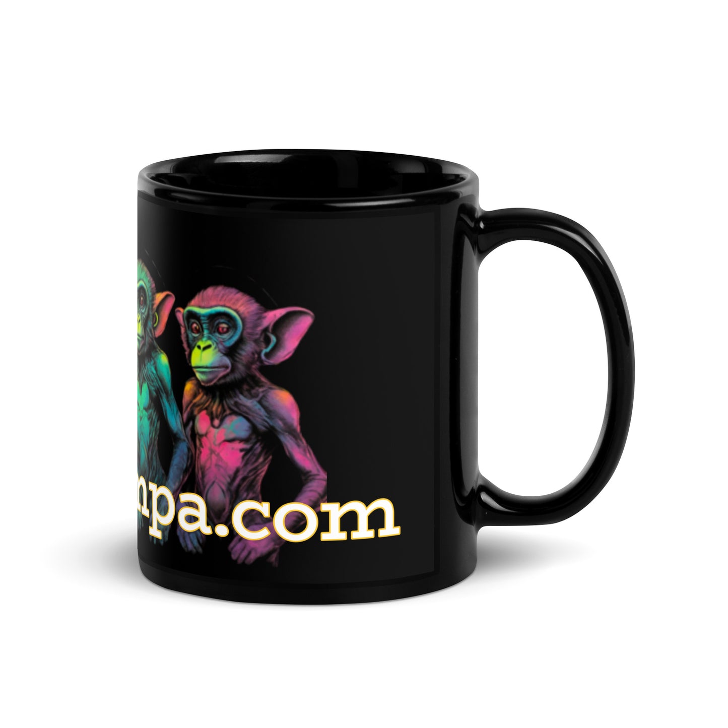 Black Glossy Mug