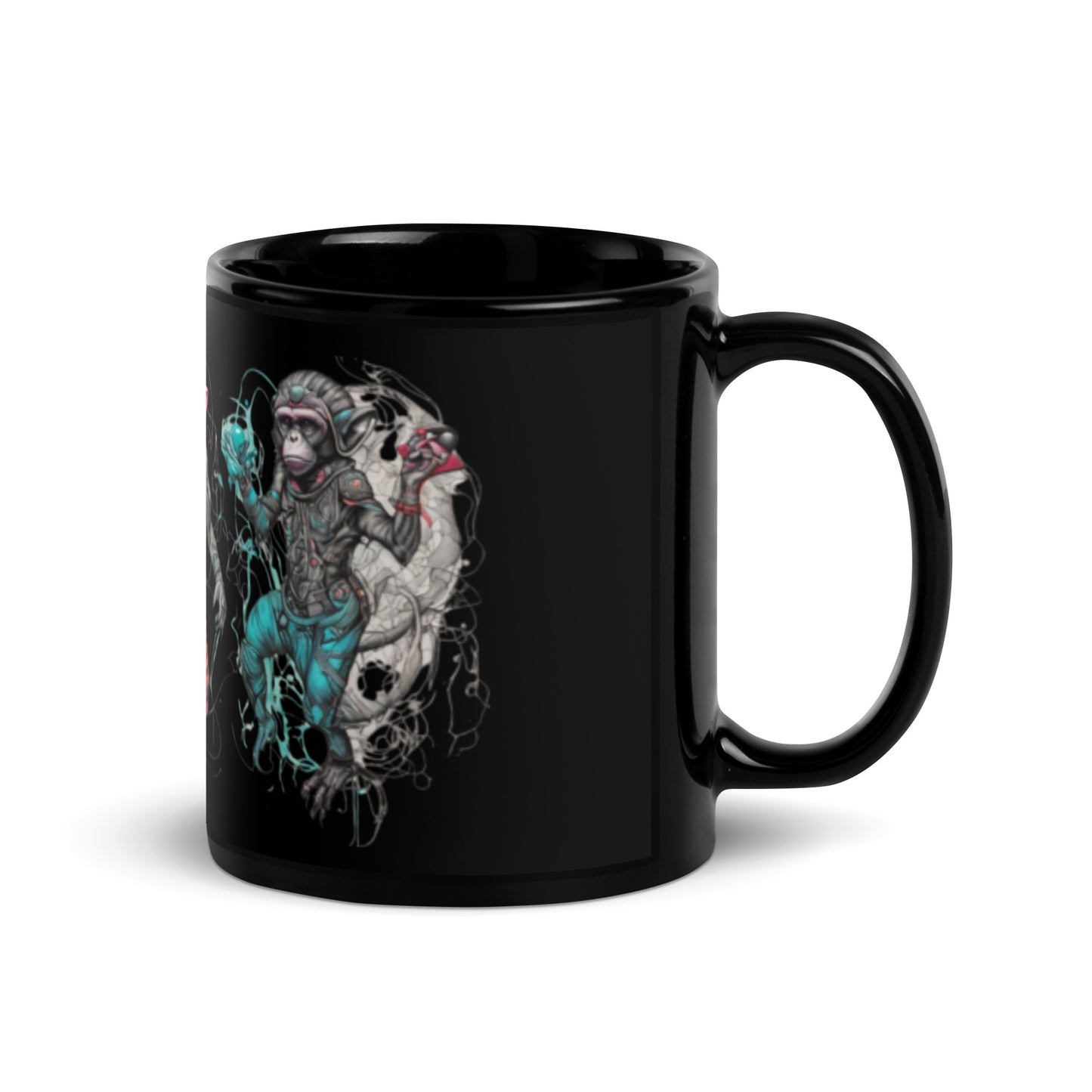 Black Glossy Mug