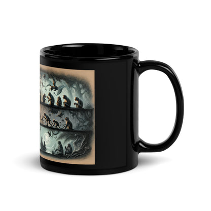 Black Glossy Mug