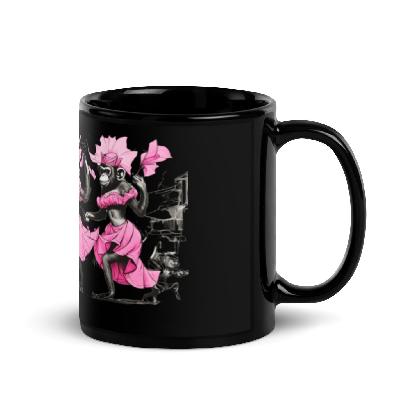 Black Glossy Mug