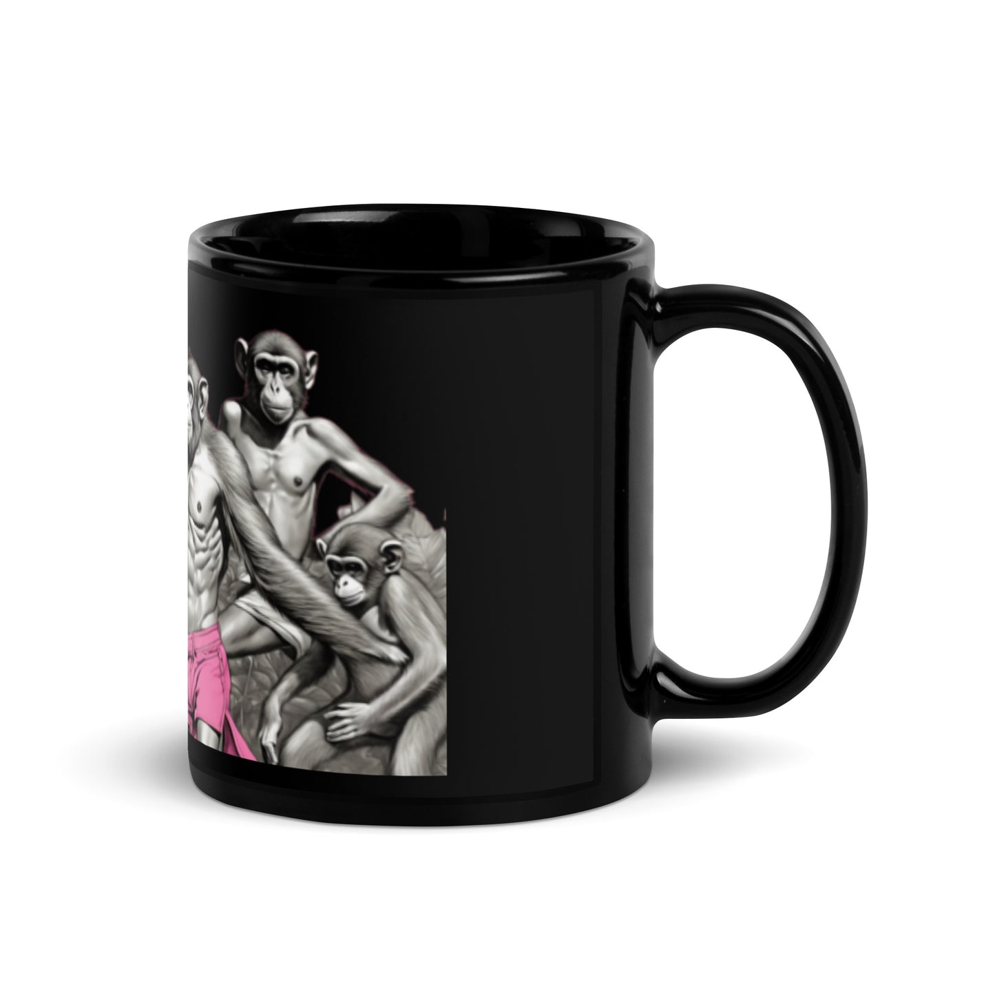 Black Glossy Mug