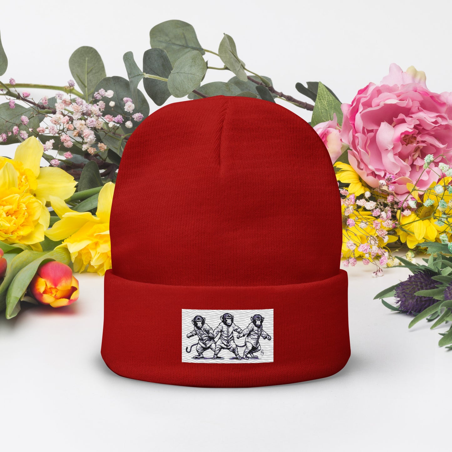 Embroidered Beanie