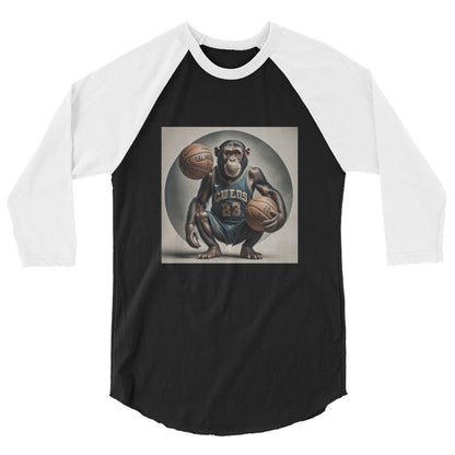 3/4 sleeve raglan shirt